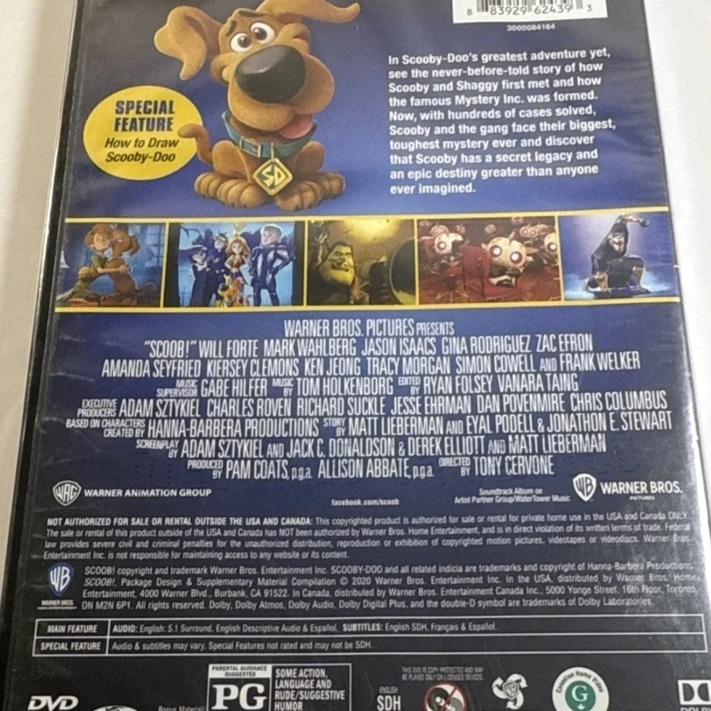 Scoob! DVD